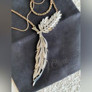 J. Crew Gold & Lulu Frost 'Wheat' Pendant Necklace